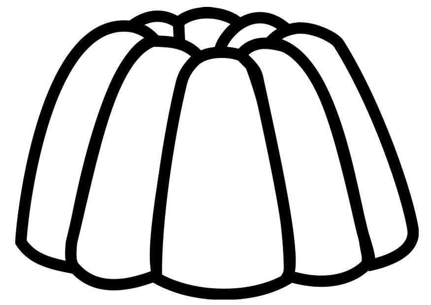 gelepudding Målarbild gelepudding