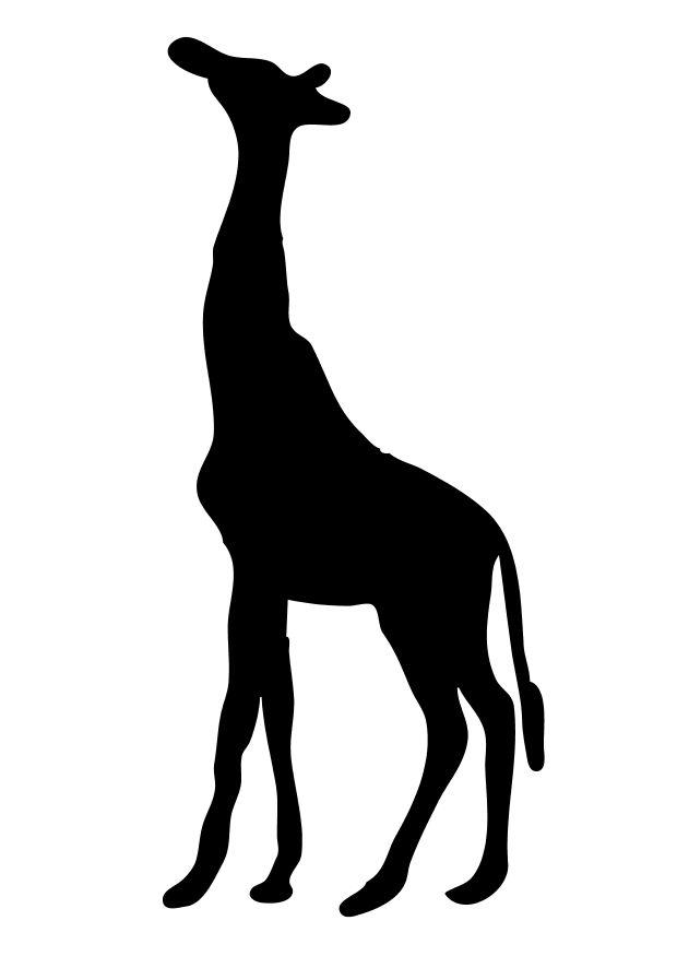 giraff Målarbild giraff