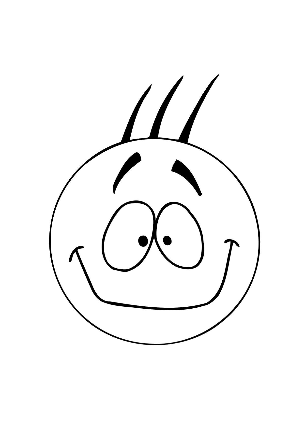 glad Målarbild glad