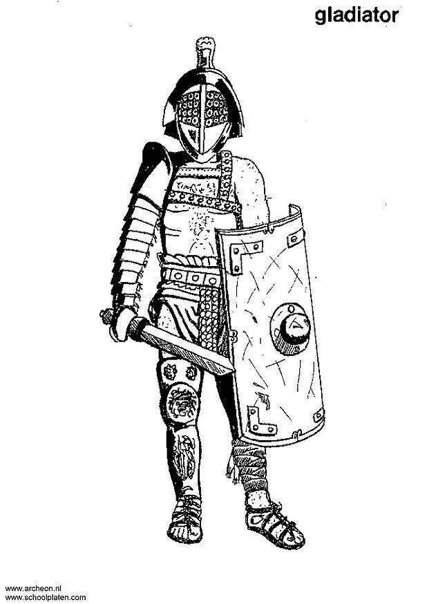 gladiator Målarbild gladiator