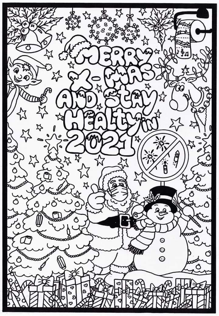 god jul Målarbild god jul