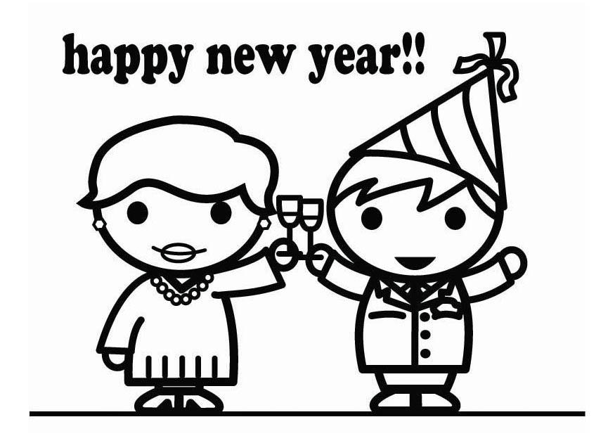 gott nytt A¥r Målarbild gott nytt A¥r
