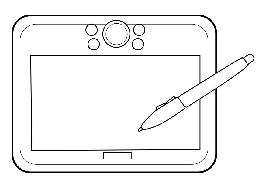 grafisk tavla Målarbild grafisk tavla