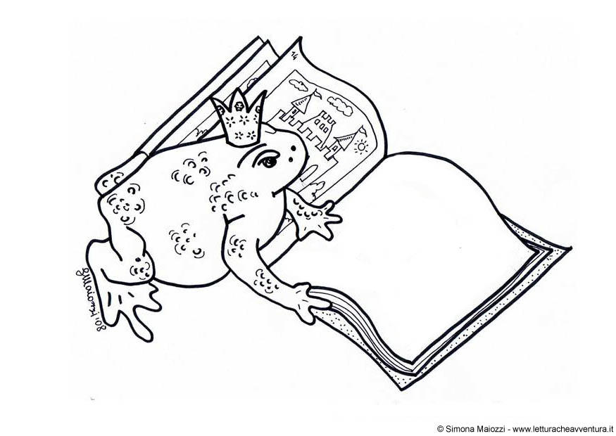 groda Målarbild groda