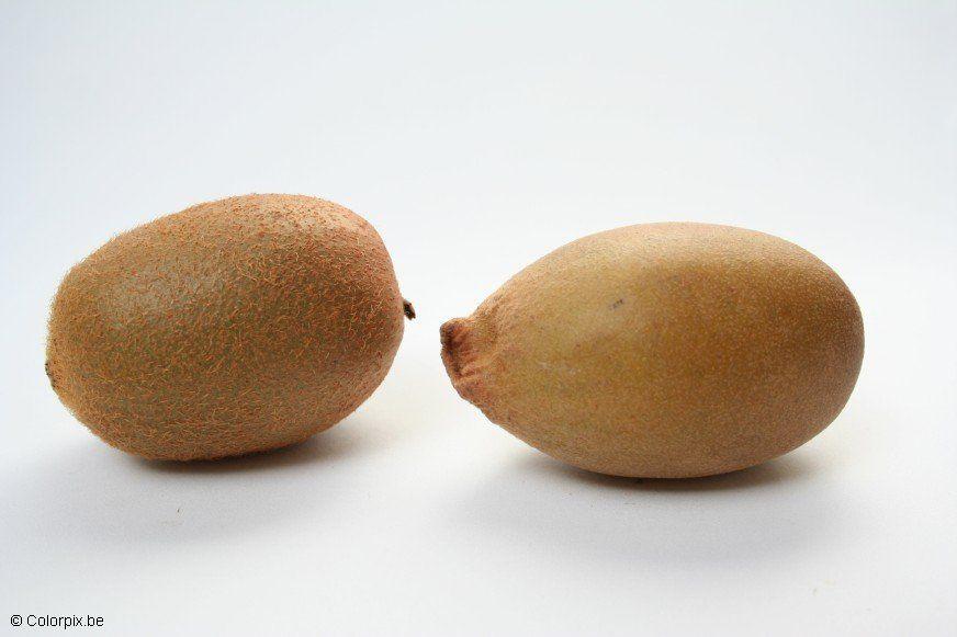 grA¶n och gul kiwi Foto grA¶n och gul kiwi