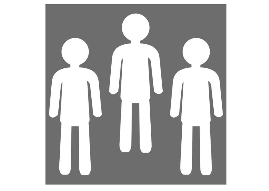 grupp Målarbild grupp