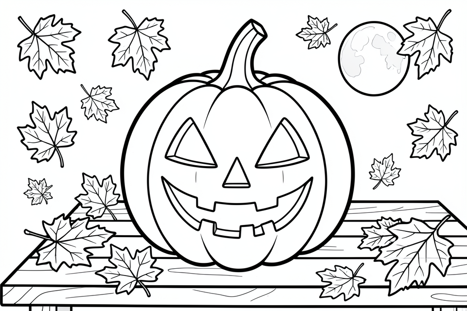 halloween Målarbild halloween
