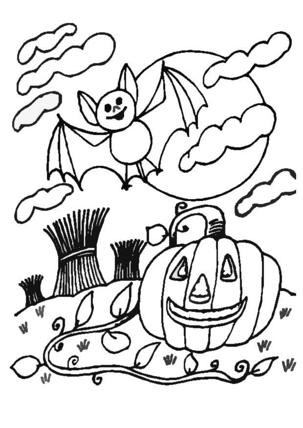 halloween - pumpor Målarbild halloween - pumpor