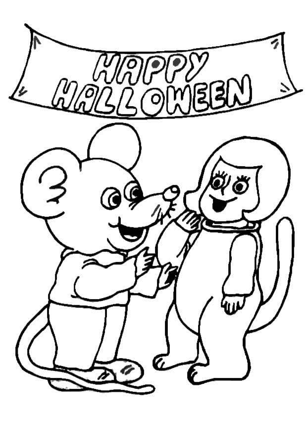 halloweenparty Målarbild halloweenparty