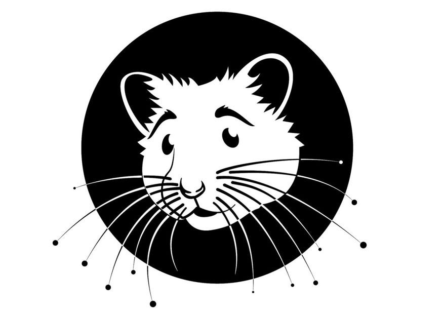 hamster Målarbild hamster