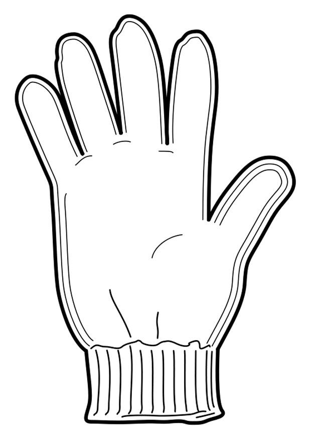 handske Målarbild handske