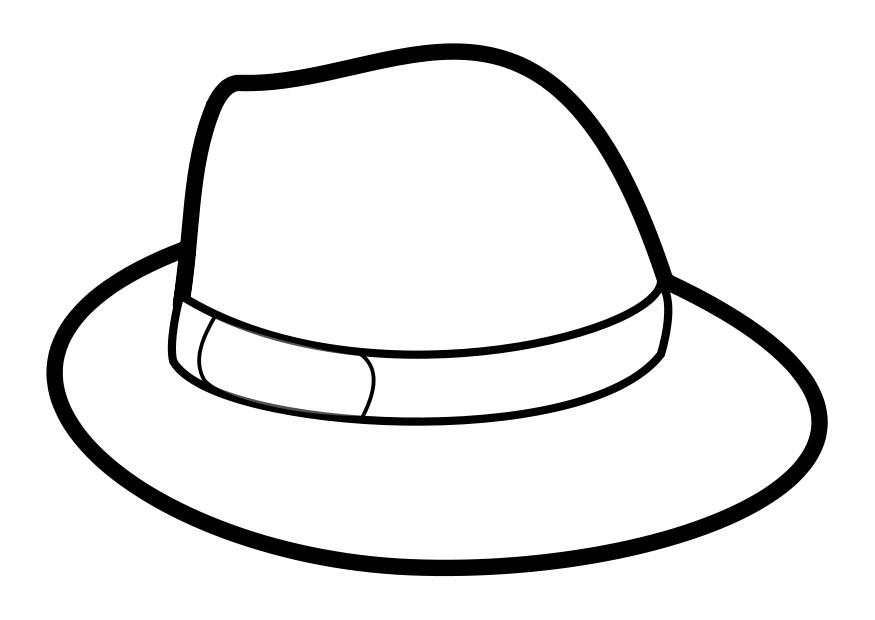 hatt Målarbild hatt