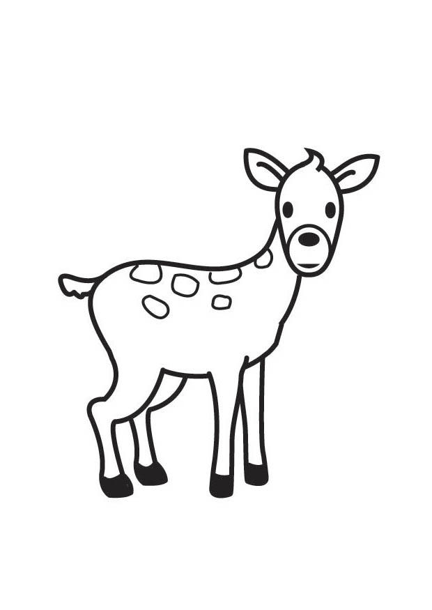 hind Målarbild hind