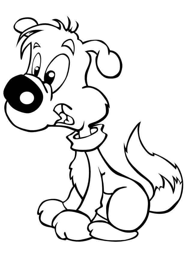 hund Målarbild hund