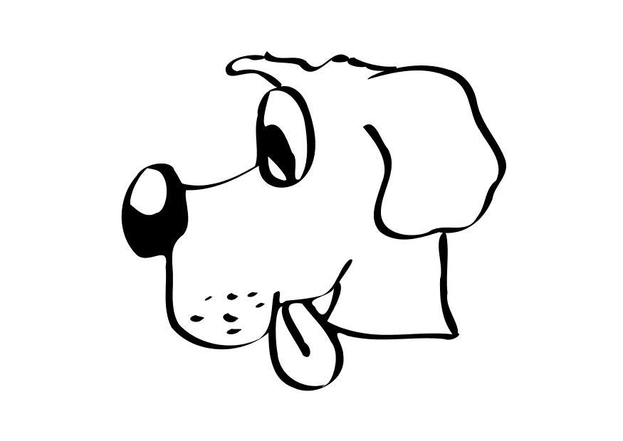 hund Målarbild hund