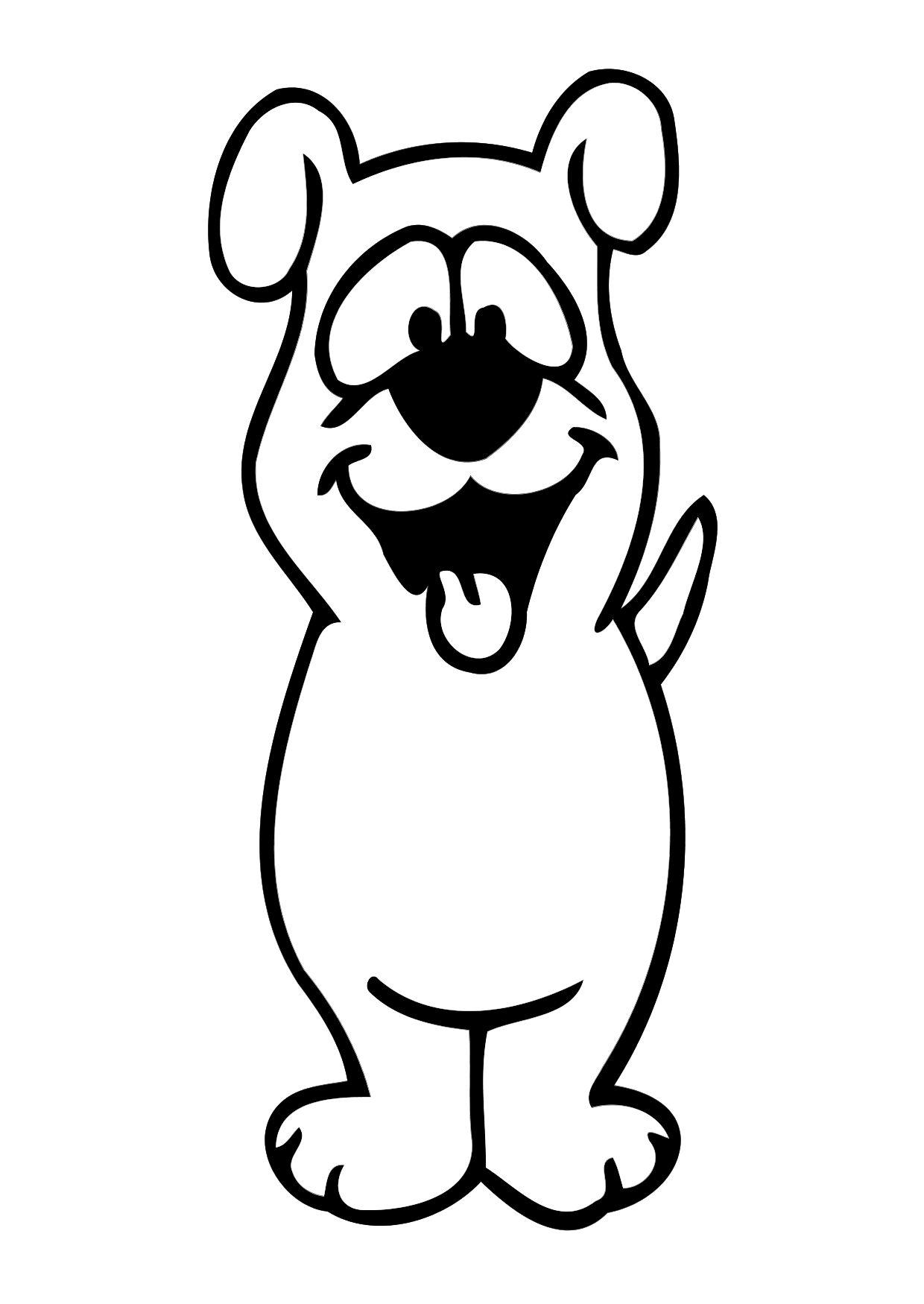 hund Målarbild hund