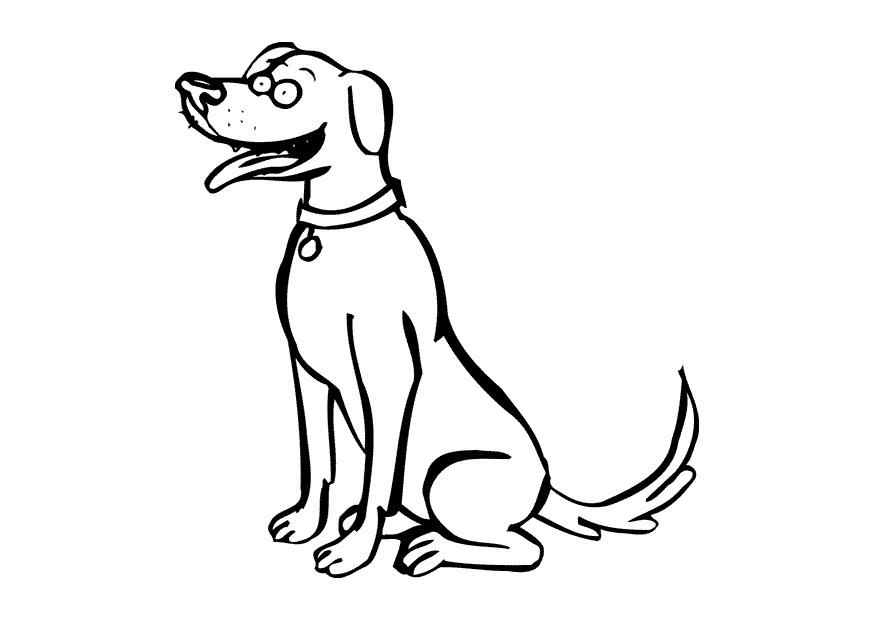 hund Målarbild hund