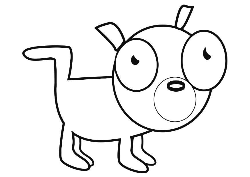 hund Målarbild hund