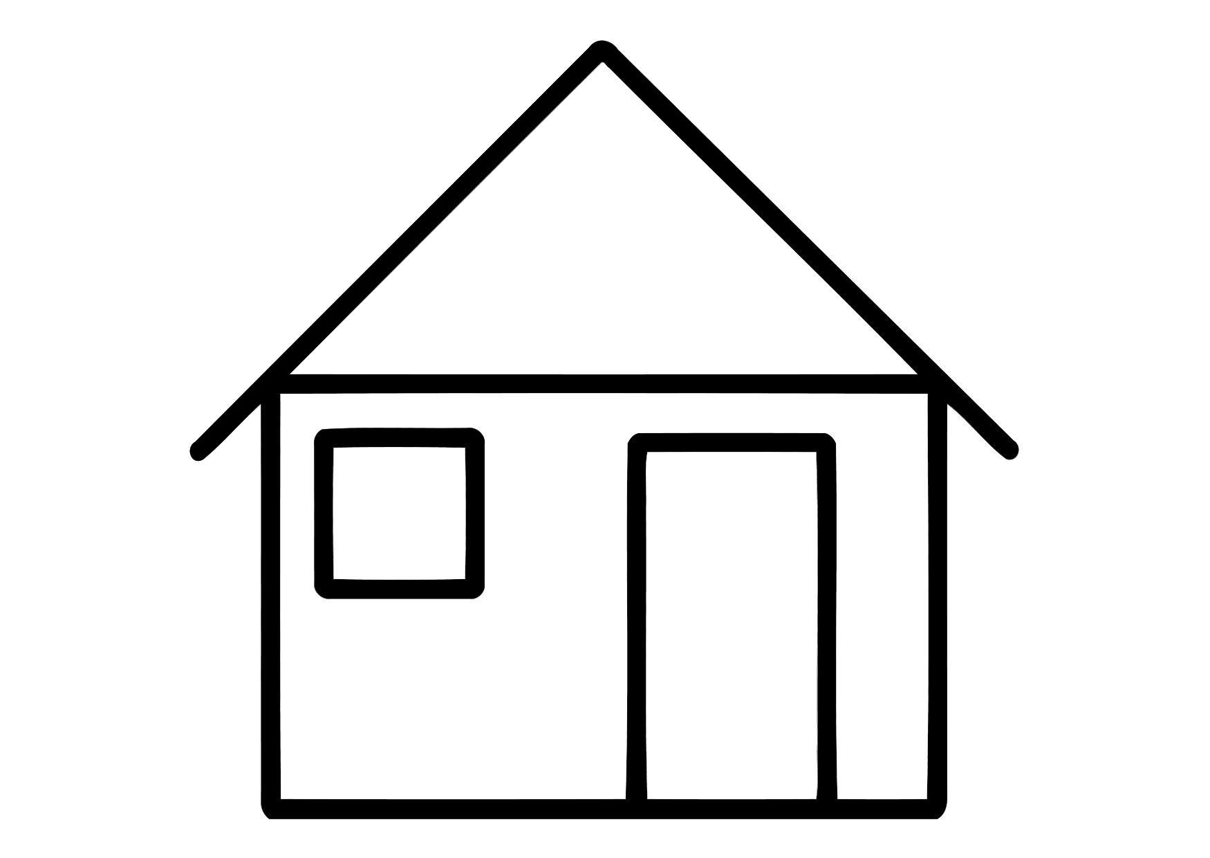 hus Målarbild hus