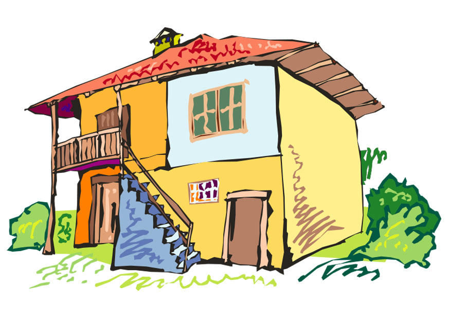hus bild hus