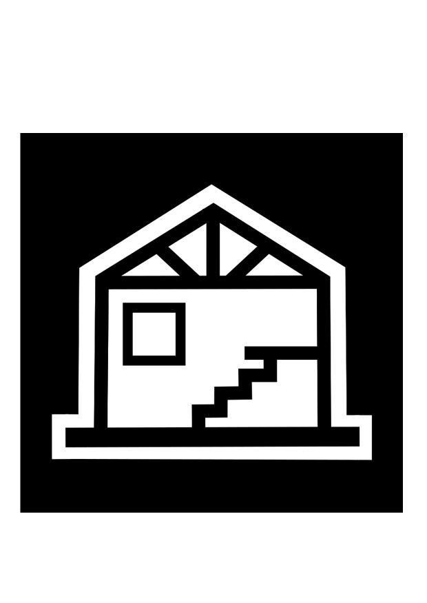 hus Målarbild hus