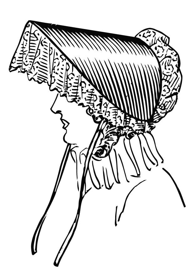 Målarbild huva