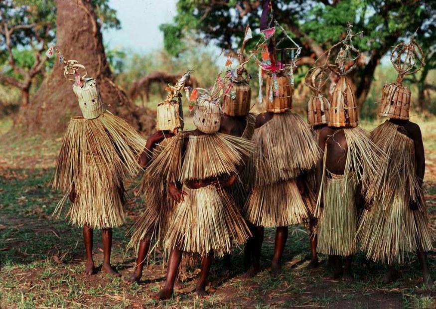 initiationsrit i malawi, afrika Foto initiationsrit i malawi, afrika