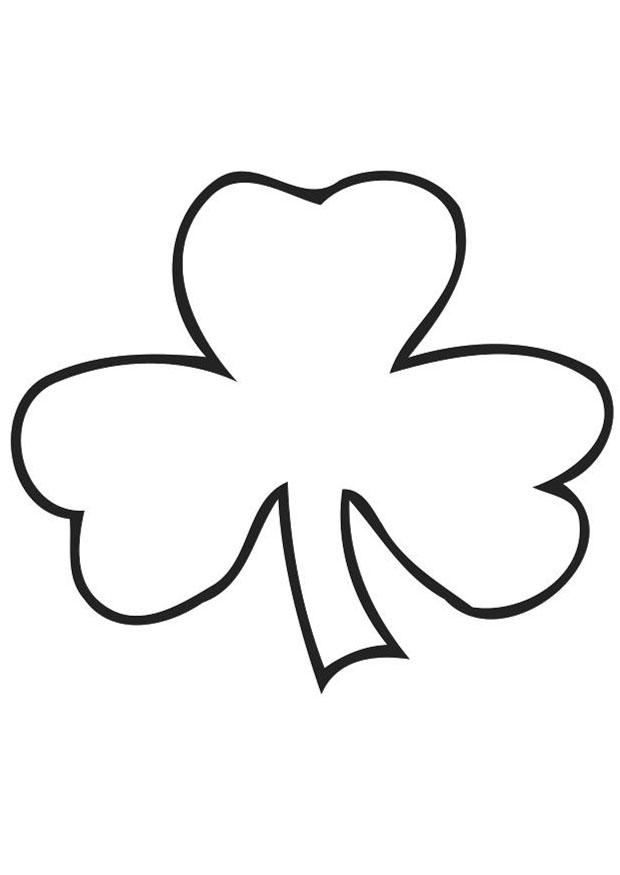 Målarbild irlA¤ndsk klA¶ver - shamrock