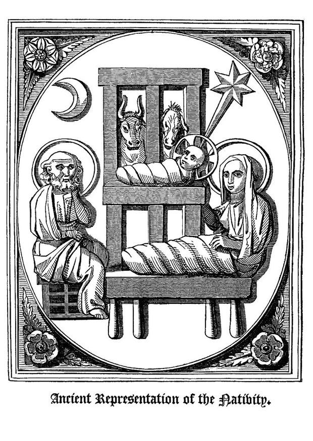 jesu fA¶delse Målarbild jesu fA¶delse