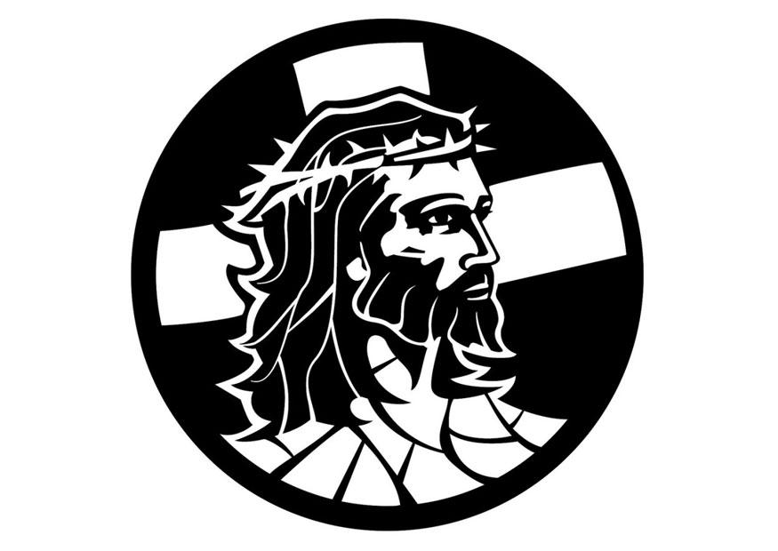 jesus Målarbild jesus