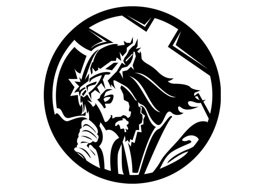 jesus Målarbild jesus