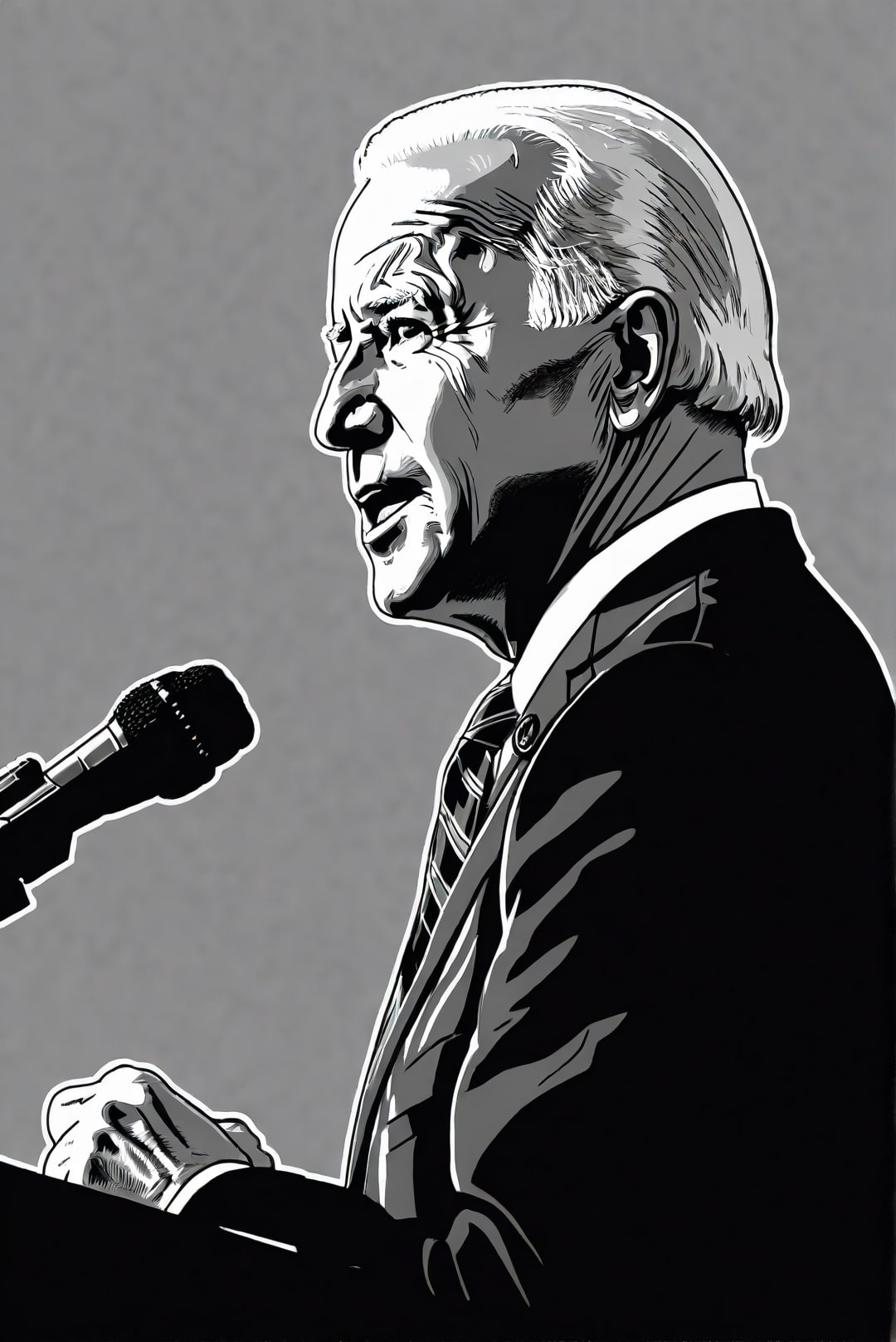 joe biden Målarbild joe biden