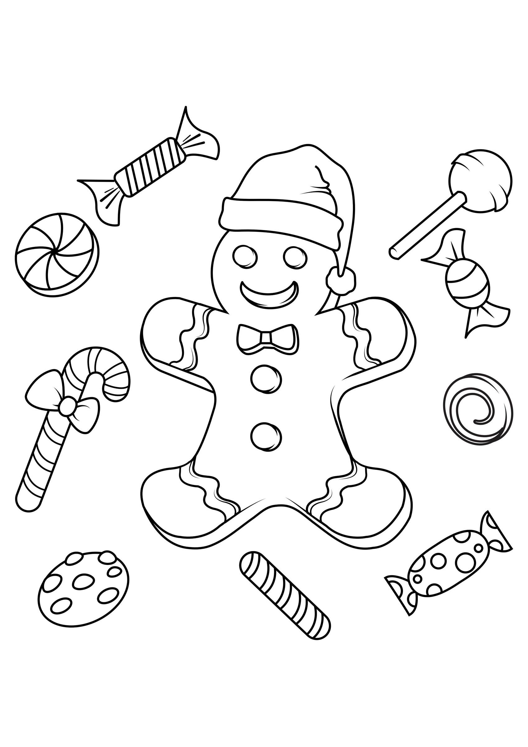 jul godis Målarbild jul godis