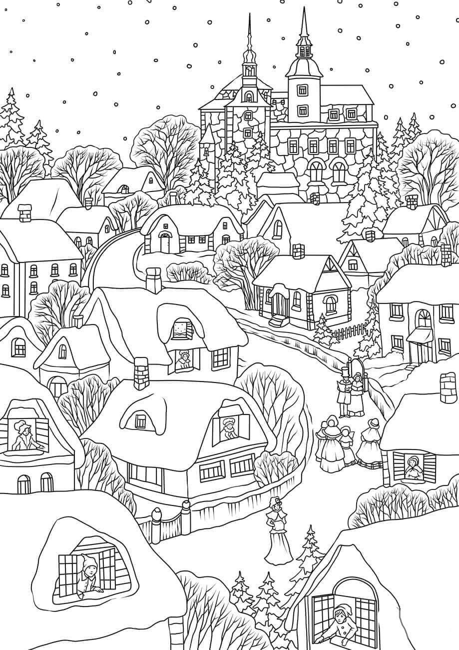 julby Målarbild julby