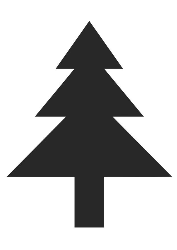 julgran Målarbild julgran