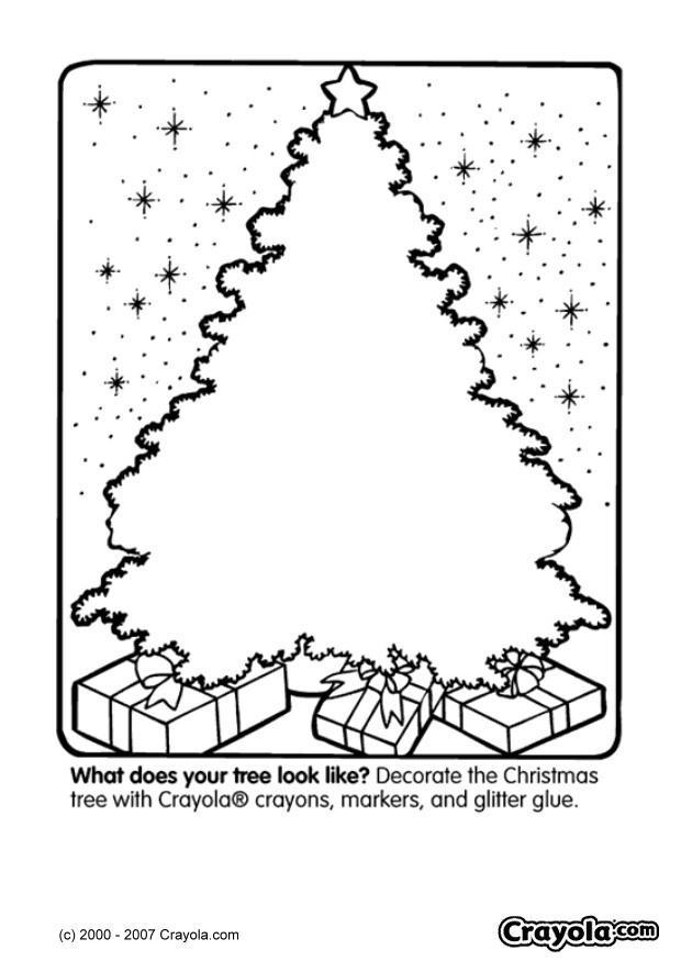 julgran Målarbild julgran