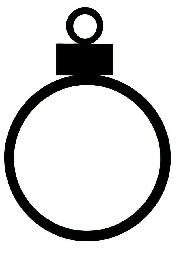 julgranskula Målarbild julgranskula