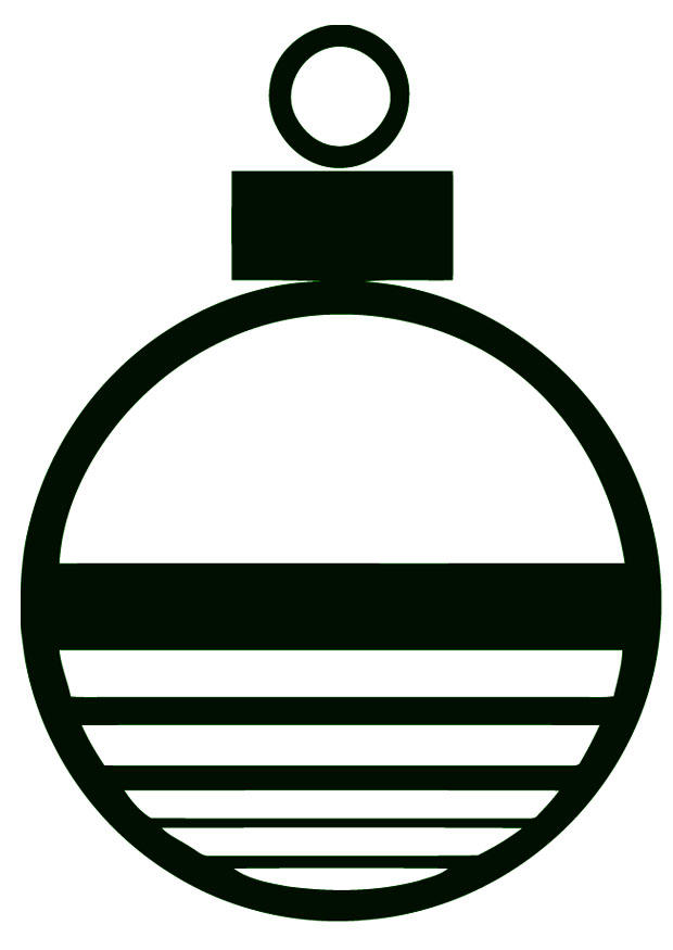 julgranskula Målarbild julgranskula
