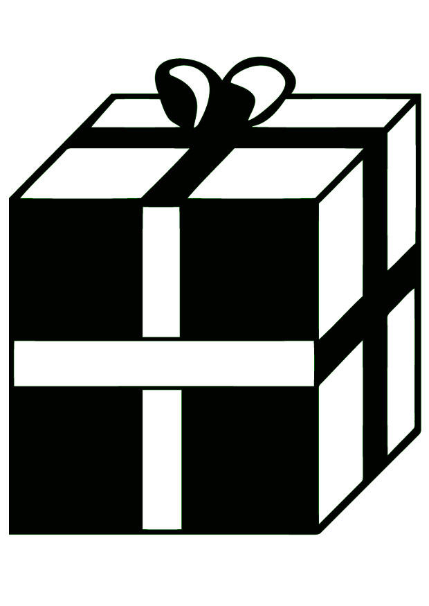 julklapp Målarbild julklapp
