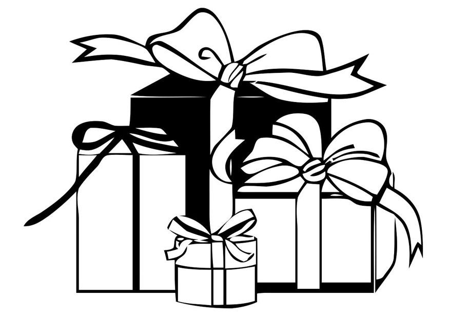 julklappar Målarbild julklappar