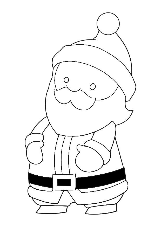 jultomte Målarbild jultomte