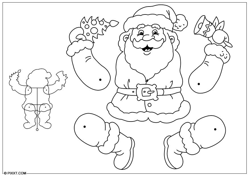 jultomte sprattelgubbe Hantverk jultomte sprattelgubbe
