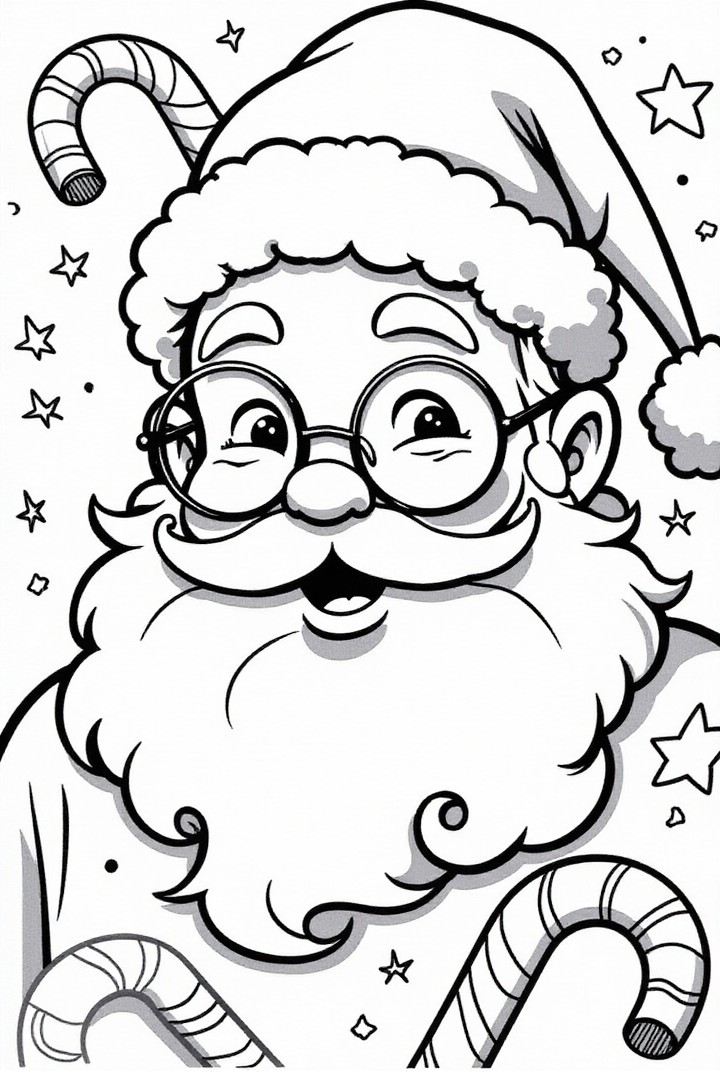 jultomten Målarbild jultomten