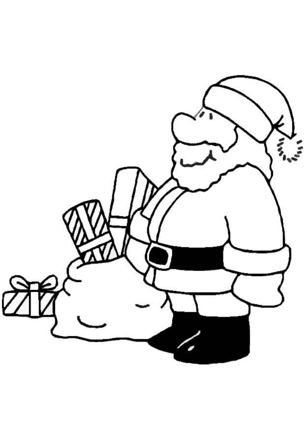 jultomten Målarbild jultomten