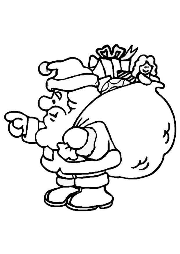 jultomten Målarbild jultomten