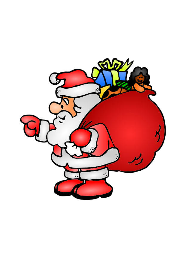 jultomten med leksaker bild jultomten med leksaker