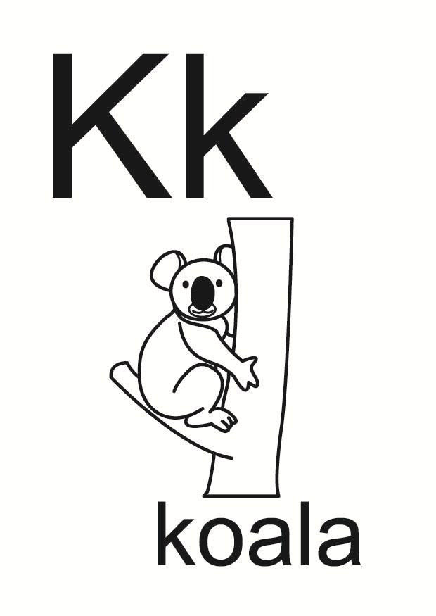 k Målarbild k