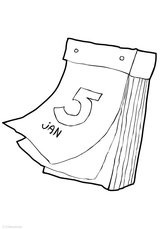 kalender Målarbild kalender