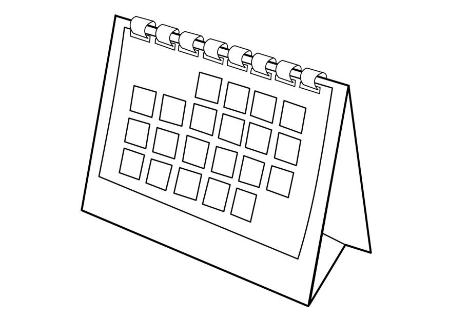 kalender Målarbild kalender