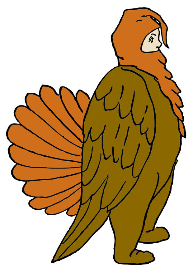 kalkonkostym bild kalkonkostym